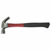 Curved-Claw Hammer Fiberglass Axe 16 Oz