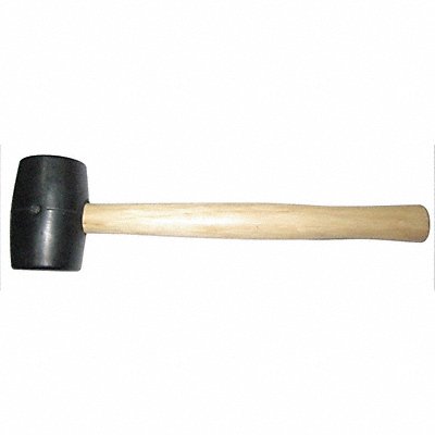 Rubber Mallet Hickory 16 Oz