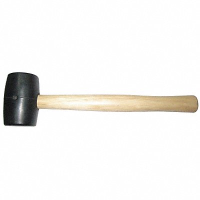 Rubber Mallet Hickory 8 Oz