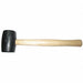 Rubber Mallet Hickory 8 Oz