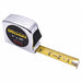 Tape Measure 1 x 25 ft Chrome Ft/In