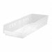 Shelf Bin Clear Polypropylene 4 in