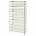 G7062 Bin Shlvng 24inx74inx36in Clear