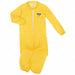 Collared Coverall Elastic Yellow 3XL