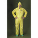 Hooded Coverall Elastic Yellow L