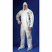 Hooded Coverall w/Boots White 4XL PK12