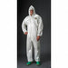 Hooded Coverall Elastic White 4XL