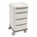 Bedside Cart Polymer Light Taupe