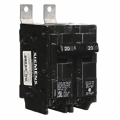 Circuit Breaker 20A Bolt On 120/240V 2P