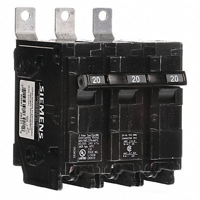 Circuit Breaker 20A Bolt On 240V 3P