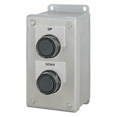 Push Button Control Station Up/Down 30mm