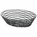 Food Serving Basket 9 1/4 in W Black PK6