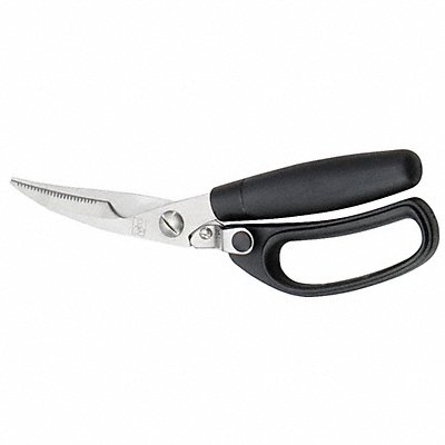 Poultry Shears 9 1/2 in L Black Handle