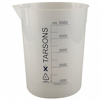 Beaker 5 L 262 mm H 221 mm Dia