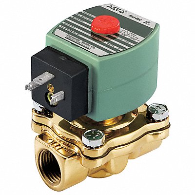 Solenoid Valve Brass NO Air Inert Gas