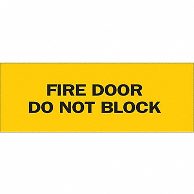 Sign 3 1/2 in x 5 in Polyester