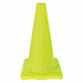 Traffic Cone 18 In.Fluorescent Lime