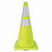 Traffic Cone 28 In.Fluorescent Lime