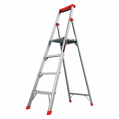 Platform Stepladder 6 ft Alum