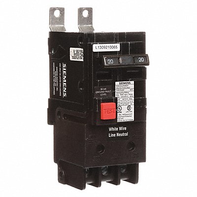 Circuit Breaker 20A Bolt On 120/240V 2P