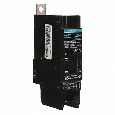 Circuit Breaker 100A Bolt On 277V 1P