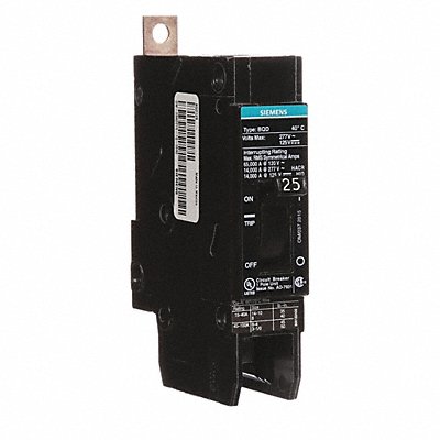 Circuit Breaker 25A Bolt On 277V 1P