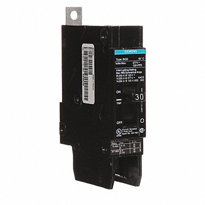 Circuit Breaker 30A Bolt On 277V 1P