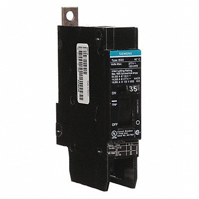 Circuit Breaker 35A Bolt On 277V 1P