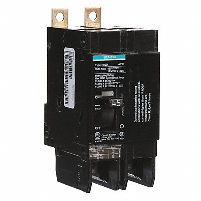 Circuit Breaker 45A Bolt On 480V 2P