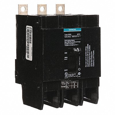 Circuit Breaker 45A Bolt On 480V 3P