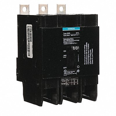 Circuit Breaker 80A Bolt On 480V 3P