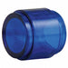 Push Button Cap Illuminated 30mm Blue