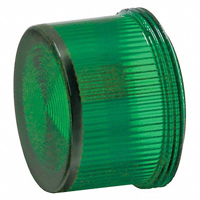 Pilot Light Lens 30mm Green Plastic PK5