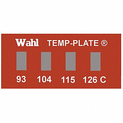 Non-Rev Temp Indicator Mylar PK10