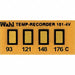 Non-Rev Temp Indicator Kapton PK10