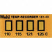 Non-Rev Temp Indicator Kapton PK10