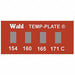 Non-Rev Temp Indicator Mylar PK10