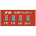 Non-Rev Temp Indicator Kapton PK10