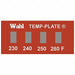 Non-Rev Temp Indicator Mylar PK10