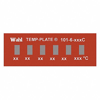 Non-Rev Temp Indicator Mylar PK10