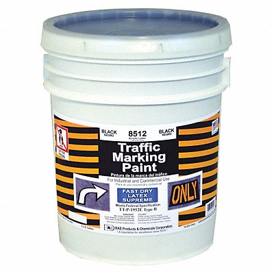 Traffic Zone Marking Paint 5 gal Black