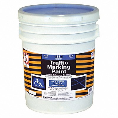 Traffic Zone Marking Paint 5 gal Blue