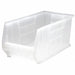 Bin Clear Polypropylene 10 in