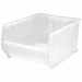 Bin Clear Polypropylene 12 in