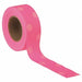 Flagging Tape Pnk Glo/Wh 150ft 1-3/16 In