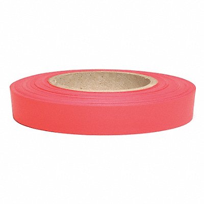 Flagging Tape Red Glo 150 ft x 1/2 In