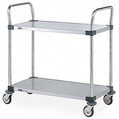 Metal Shelf Cart 375 lb SS