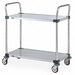 Metal Shelf Cart 375 lb SS