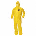 Coveralls 4XL Ylw KleenGuard A70 PK12