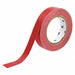 D3615 Pipe Marking Tape Red 1in W 90ft Roll L